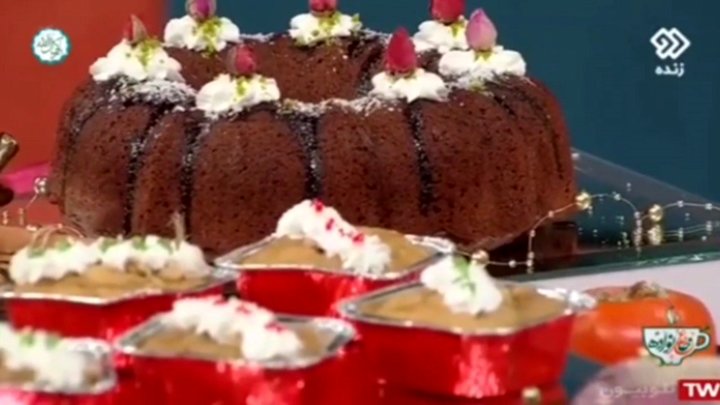 آموزش کاپ کیکی خرمالو + فیلم