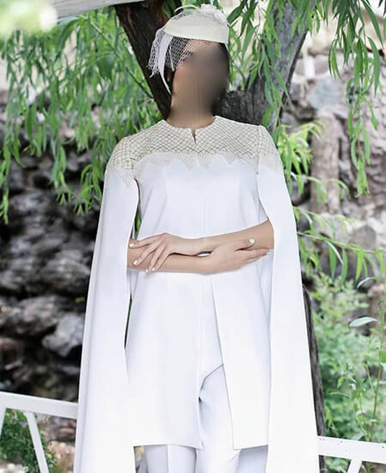 شیک ترین مدل مانتو های عروس