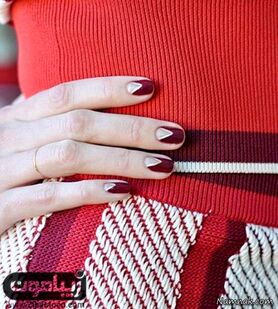 طراحی ناخن پاییزی شیک