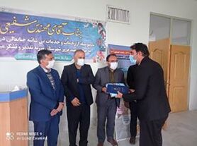تودیع ومعارفه مدیر آبفای ورزنه انجام شد