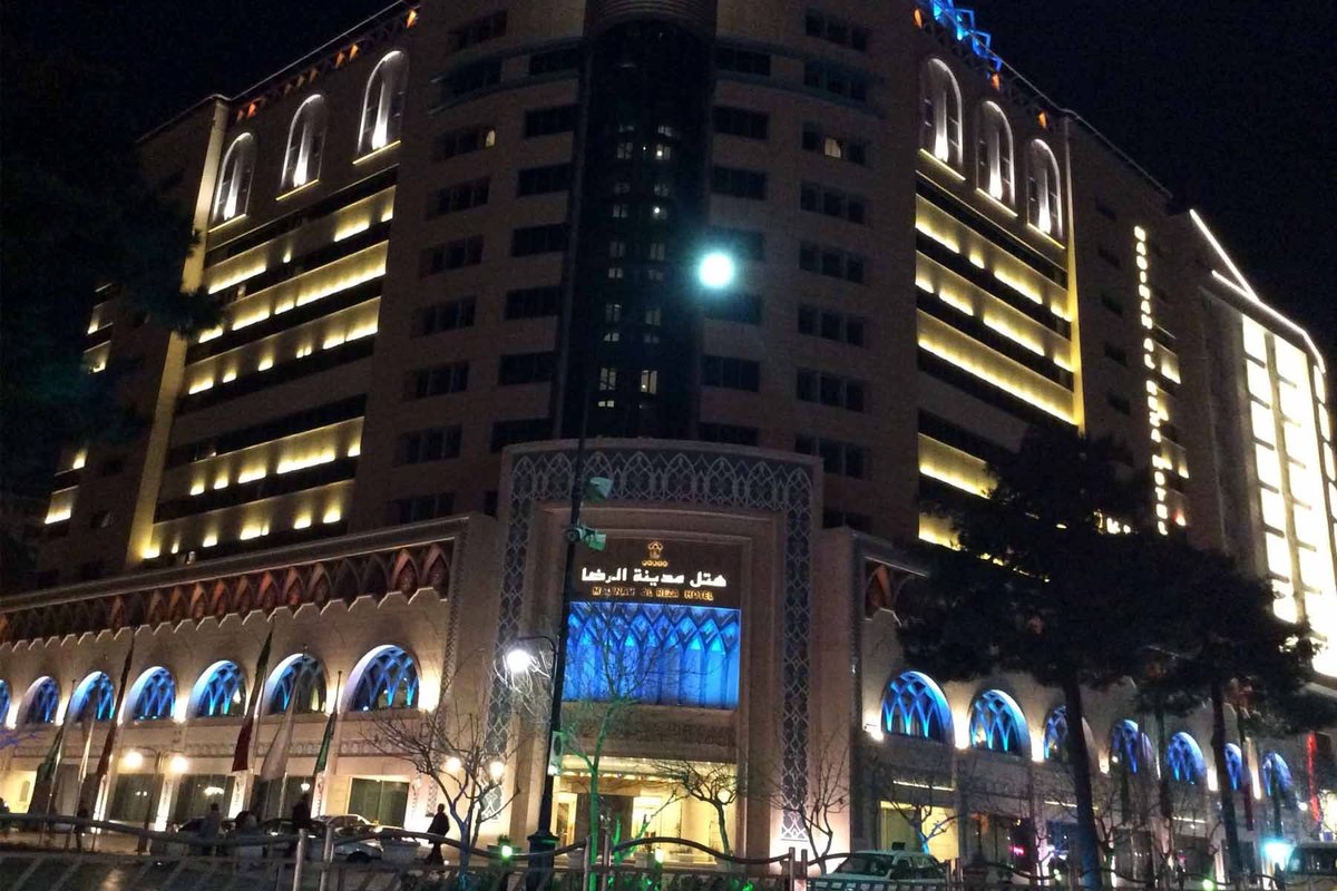 هزینه یک شب اقامت در اتاق های مدینه الرضا