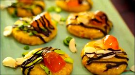 طرز تهیه شیرینی فندقی مارمالادی + فیلم