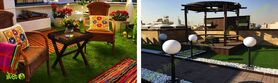 مهم ترین کاربردهای چمن مصنوعی برای آپارتمان