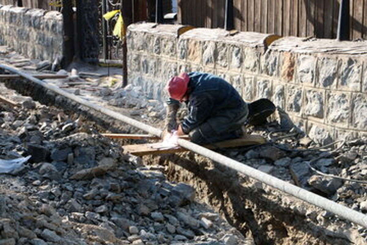 انجام عملیات گازکشی در مجتمع گردشگری صفه پس از دو دهه