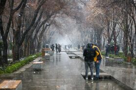 گزارش تصویری اولین برف زمستانی در اصفهان