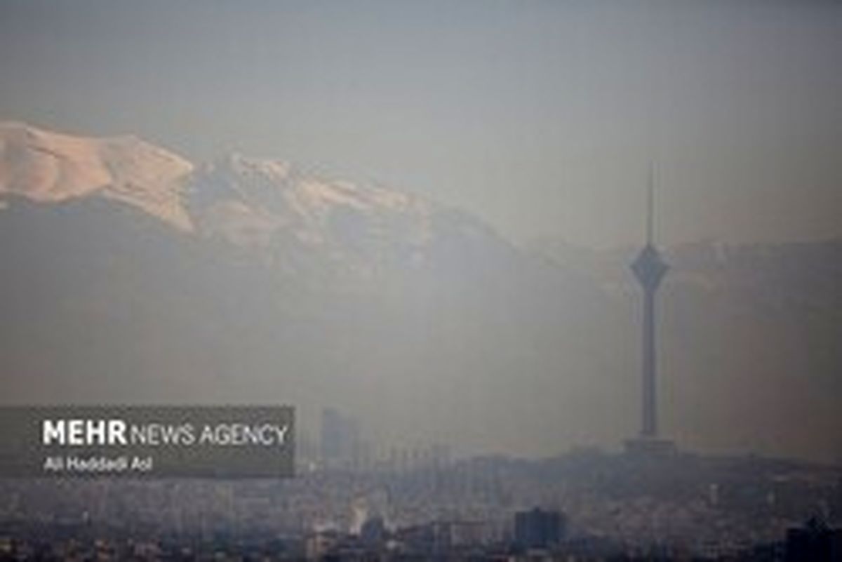 سکون شدید هوا در تهران تا ارتفاع ۴۰۰ متری از سطح زمین