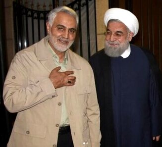 فرمانده هوا فضای سپاه: «حاج قاسم»، بخاطر صحبت‌های ضدآمریکایی روحانی به او نوشت، دست شما را می‌بوسم / این اتفاق، به بعضی حزب اللهی‌ها، برخورد
