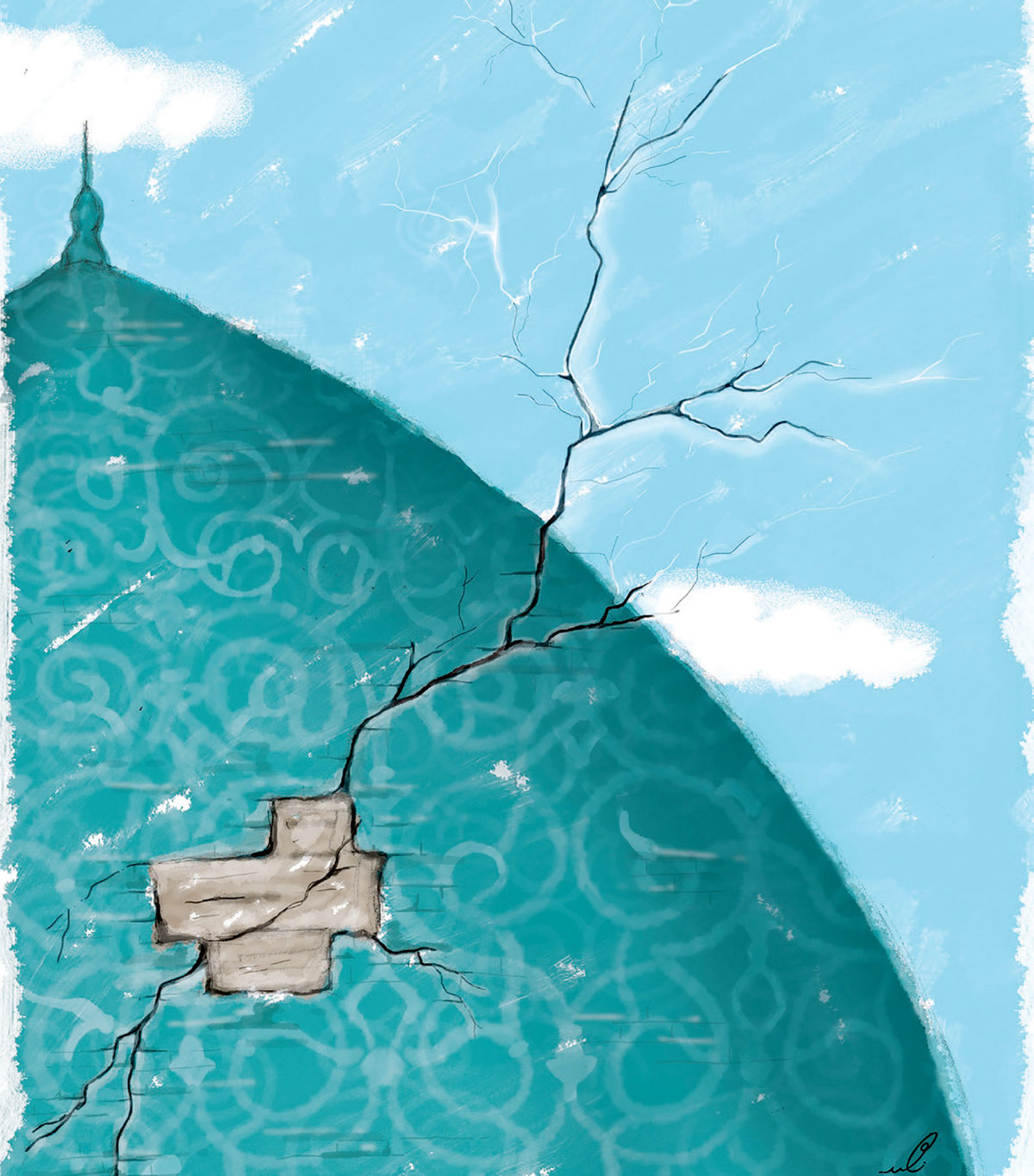 گنبدهای فیروزه‌ای نیازمند مرمت اصولی