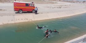 جسد مردی با هویت نامعلوم در کانال آب خمینی‌شهر کشف شد