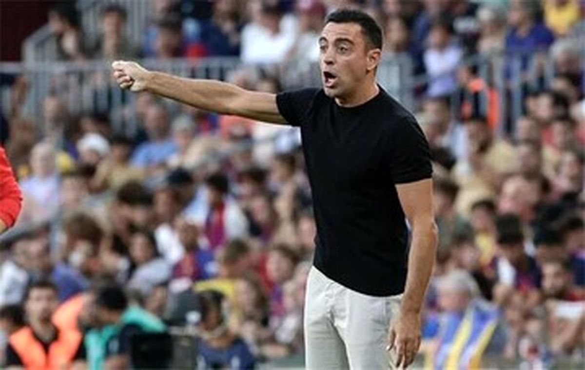 شعار عجیب برنابئو برای ژاوی!