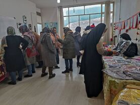 هنر دستان زنان این خانه سبز