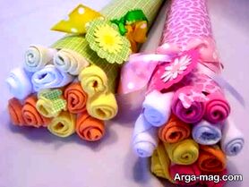تزیین جوراب سیسمونی با ایده های متفاوت و خلاقیت های زیبا