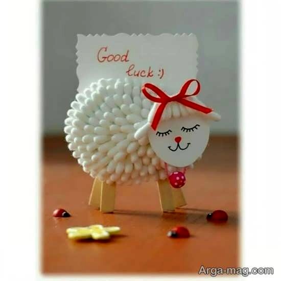 کاردستی با گوش پاک کن با خلاقیت های زیبا و متفاوت