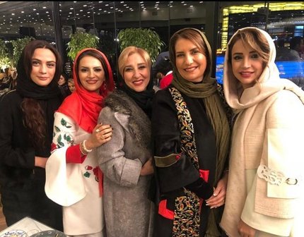 شب خاطره‌انگیز فریبا کوثری با دوستان هنرمندش