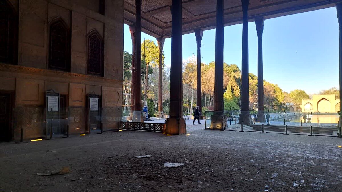 دانشگاه هنر اصفهان در مرمت کاخ چهلستون مشارکت می‌کند