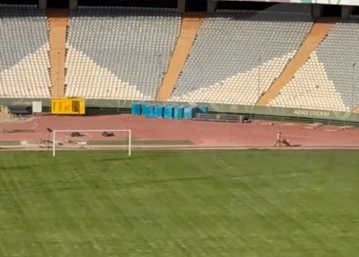مهمانی سپاهان در روز گشایش ورزشگاه آزادی
