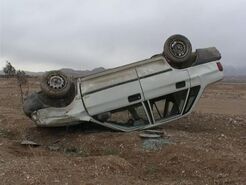 عدم توجه به جلو، جان راننده 19 ساله را گرفت