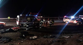 جزئیات کامل و فنی از واژگونی مرگبار اتوبوس در آزادراه اصفهان - نطنز؛ برخورد با تاکسی پس از انحراف از مسیر