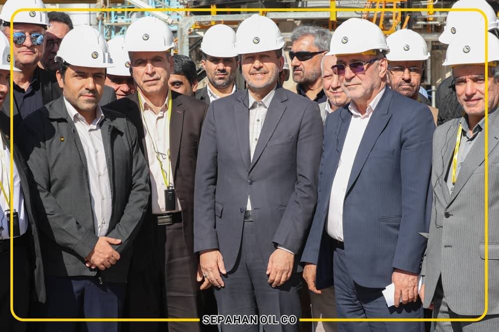 hفزایش بهره‌وری عملیاتی و  پشتیبانی از ظرفیت تولید با بهره برداری از فاز نخست پروژه FRW  پالایشگاه نفت سپاهان