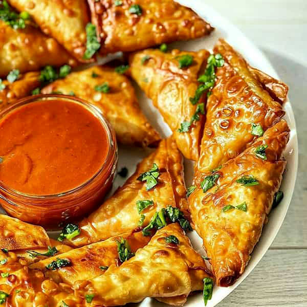 طرز تهیه سمبوسه پاییزی؛ آموزش سمبوسه سرکه و سیب