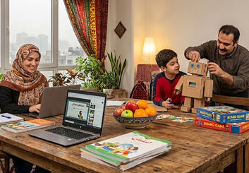 تعطیلی مدارس، حبس خانگی نیست! نقشه راه رشد، بهره‌وری و خوشی دانش‌آموزان و والدین در روزهای خاکستری