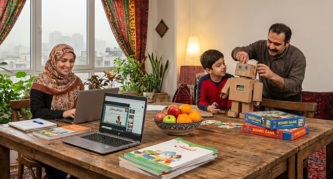 تعطیلی مدارس، حبس خانگی نیست! نقشه راه رشد، بهره‌وری و خوشی دانش‌آموزان و والدین در روزهای خاکستری