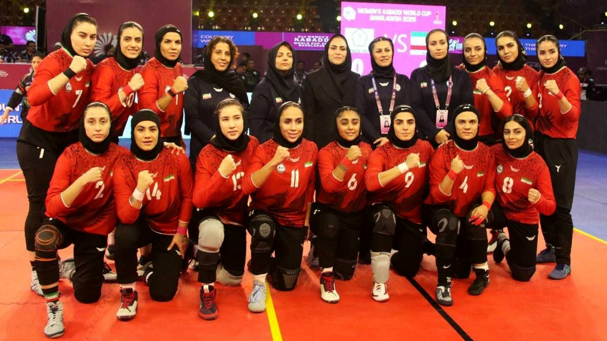 برنز جهان بر سینه «رویا»ی اصفهان؛ درخشش خیره‌کننده تیم ملی کبدی در آوردگاه بنگلادش