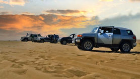 جام قهرمانی مسابقات رمل نوردی در کویر به اصفهان رسید